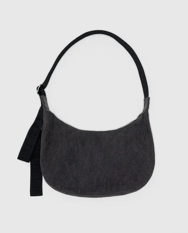 Baggu Medium Denim Crescent Bag
