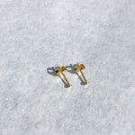 Pernille Corydon Micro Coin Earsticks Gold Nederland France Deutschland