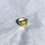 Pernille Corydon Ocean Star Signet Ring Gold Nederland Europe