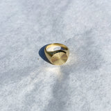 Pernille Corydon Ocean Star Signet Ring Gold Nederland Europe