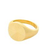 Pernille Corydon Ocean Star Signet Ring Gold Nederland NL Europe