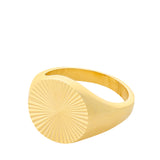 Pernille Corydon Ocean Star Signet Ring Gold Nederland NL Europe