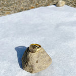 Pernille Corydon Ocean Star Signet Ring Goldplated Silver