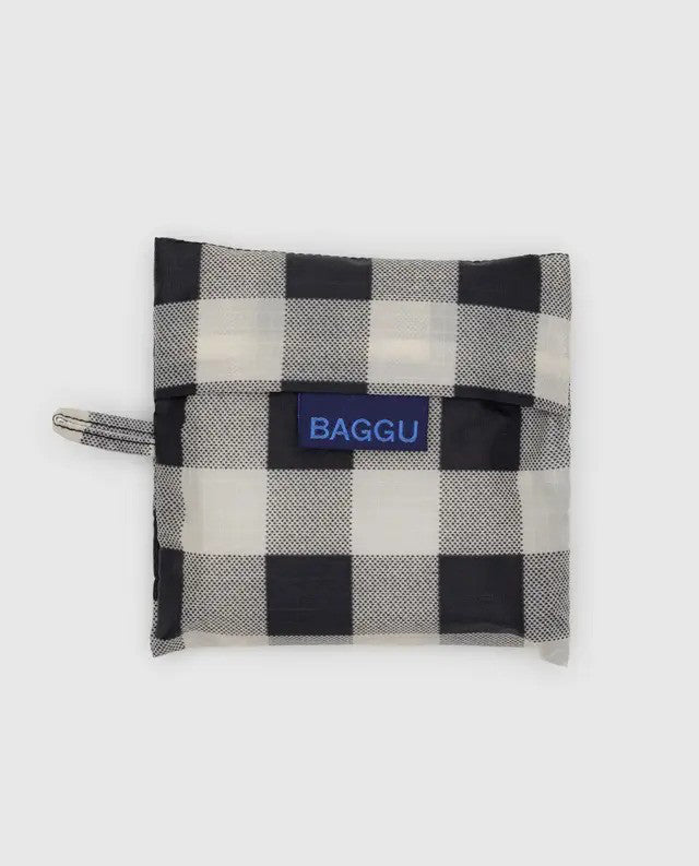 Standard Baggu Black and White Big Check Gingham Europe