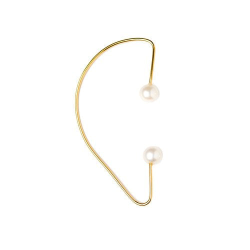 Vibe Harsloef Iris Earwrap with Pearls