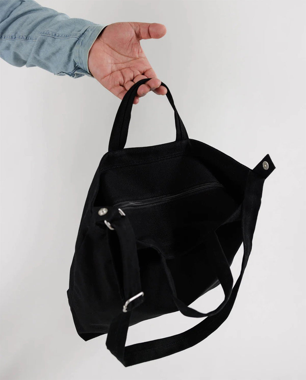 Baggu Horizontal Zip Duck Bag Black Europe Nederland