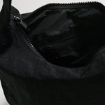 Baggu Medium Nylon Crescent Bag Black