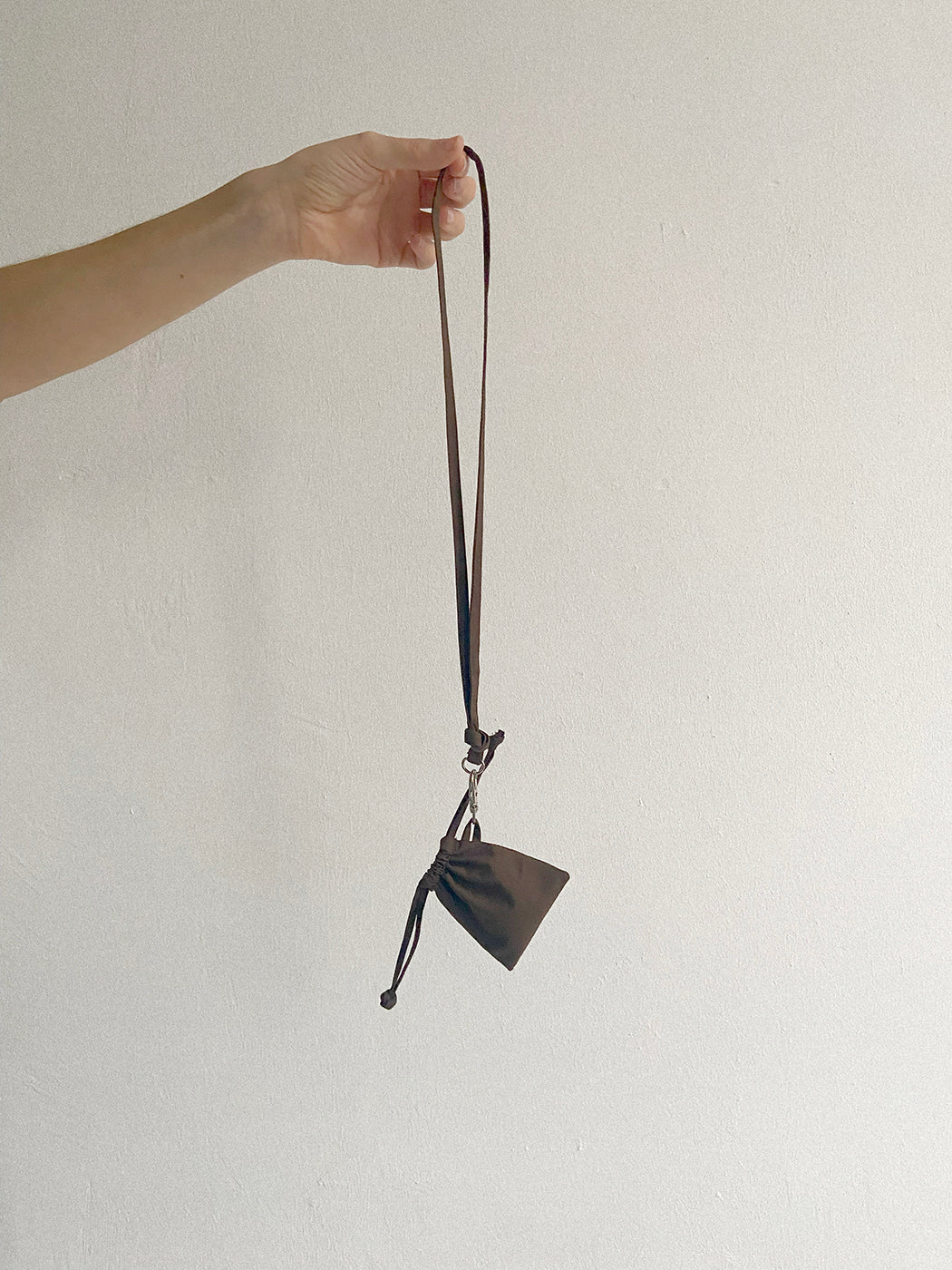 A TOTEM OF 1.5 bag charm convenience organic cotton drawstring key chain