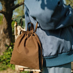 A TOTEM OF Marble Bag Drawstring Bags