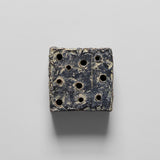 Atuto Ceramic Frog Block Square Grey Patina
