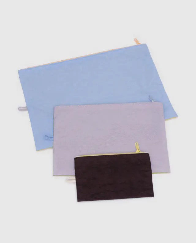 Baggu Go Pouch Set Pastels Colorblock Nederland