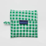 Baggu Standard Green Gingham Foldable Bag Belgie Nederland Italia Deutschland