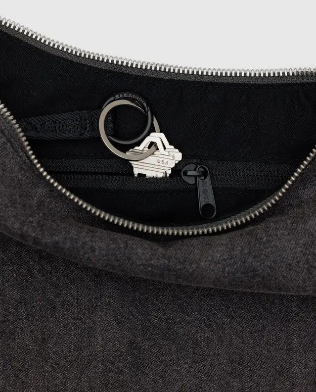 Baggu Medium Denim Crescent Bag Nederland