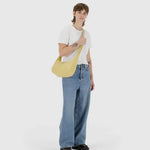 Baggu medium nylon crescent bag butter Nederland