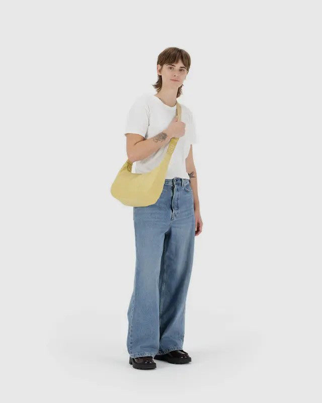 Baggu medium nylon crescent bag butter Nederland