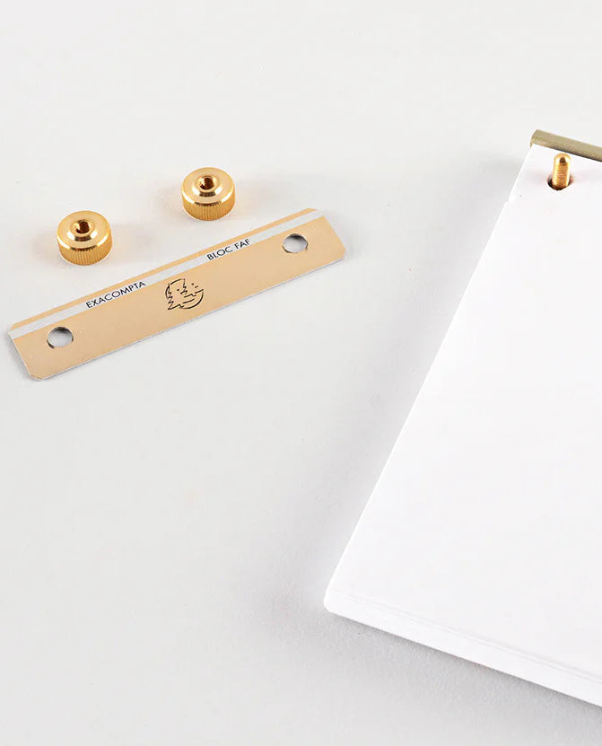 Ex Notepad Exacompta | Bloc FAF notepad: blank paper (uni) – The Domestic Botanist