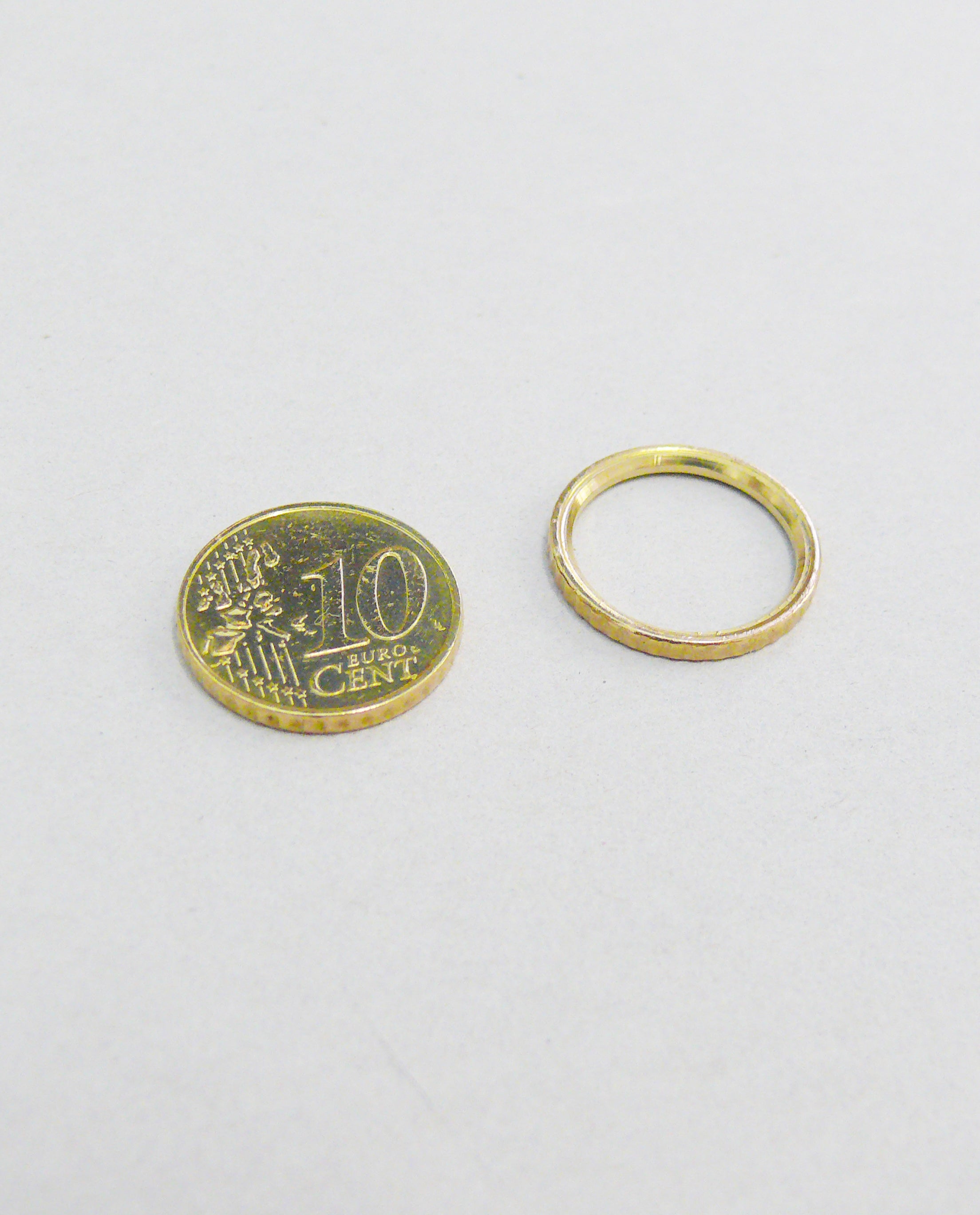 Lex Pott Crown Jewels 10 Euro Cent Ring Nordic Gold Jewelry