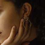 Natalie Joy Jewelry Earrings Thru Hoops Brass Europe
