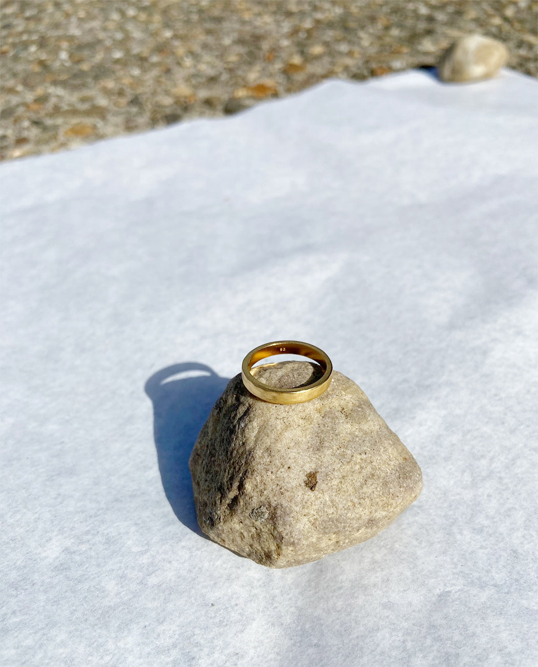 Pernille Corydon Pine Ring Gold Silver Sustainable Jewelry NL Europe
