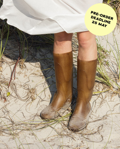 Pre-order Plasticana Kapitana Hemp Recycled PVC Sustainable Wellies Europe