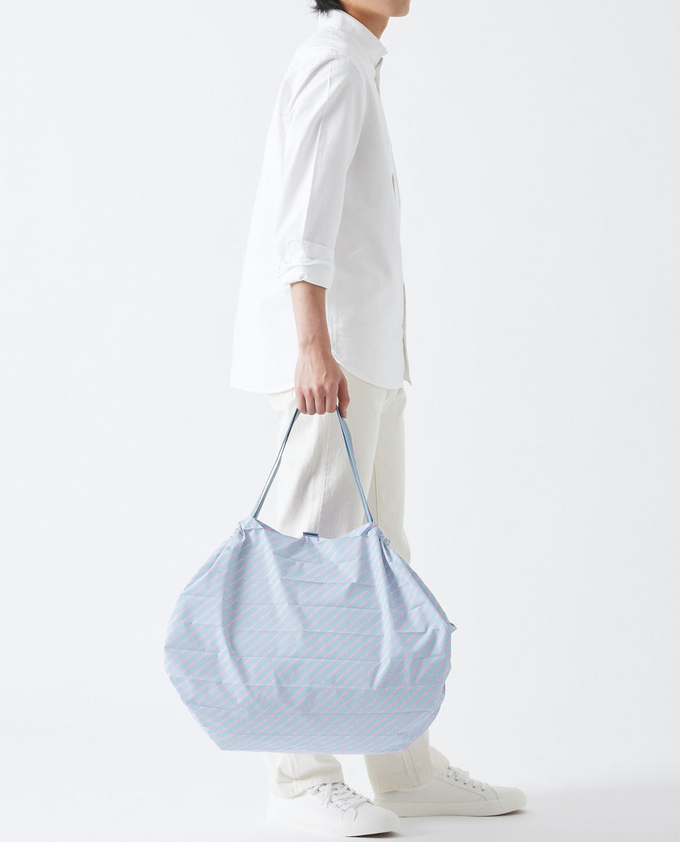 Shupatto Compact Large Morning Sun pleated reusable bag NL Utrecht