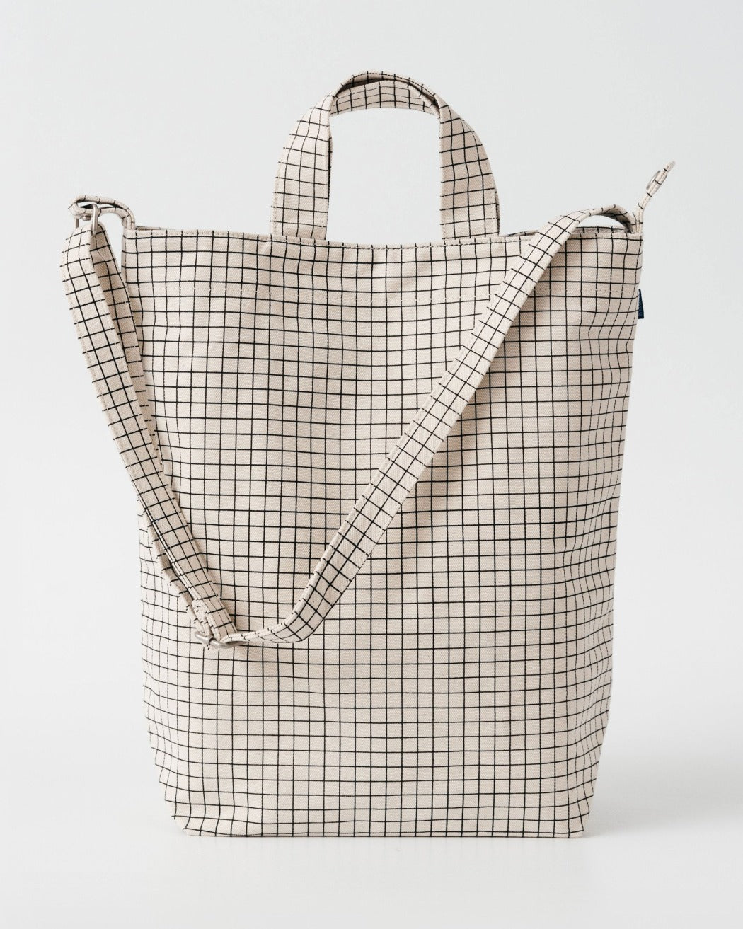 Baggu Duck Bag Natural Grid Utrecht Nederland Europe