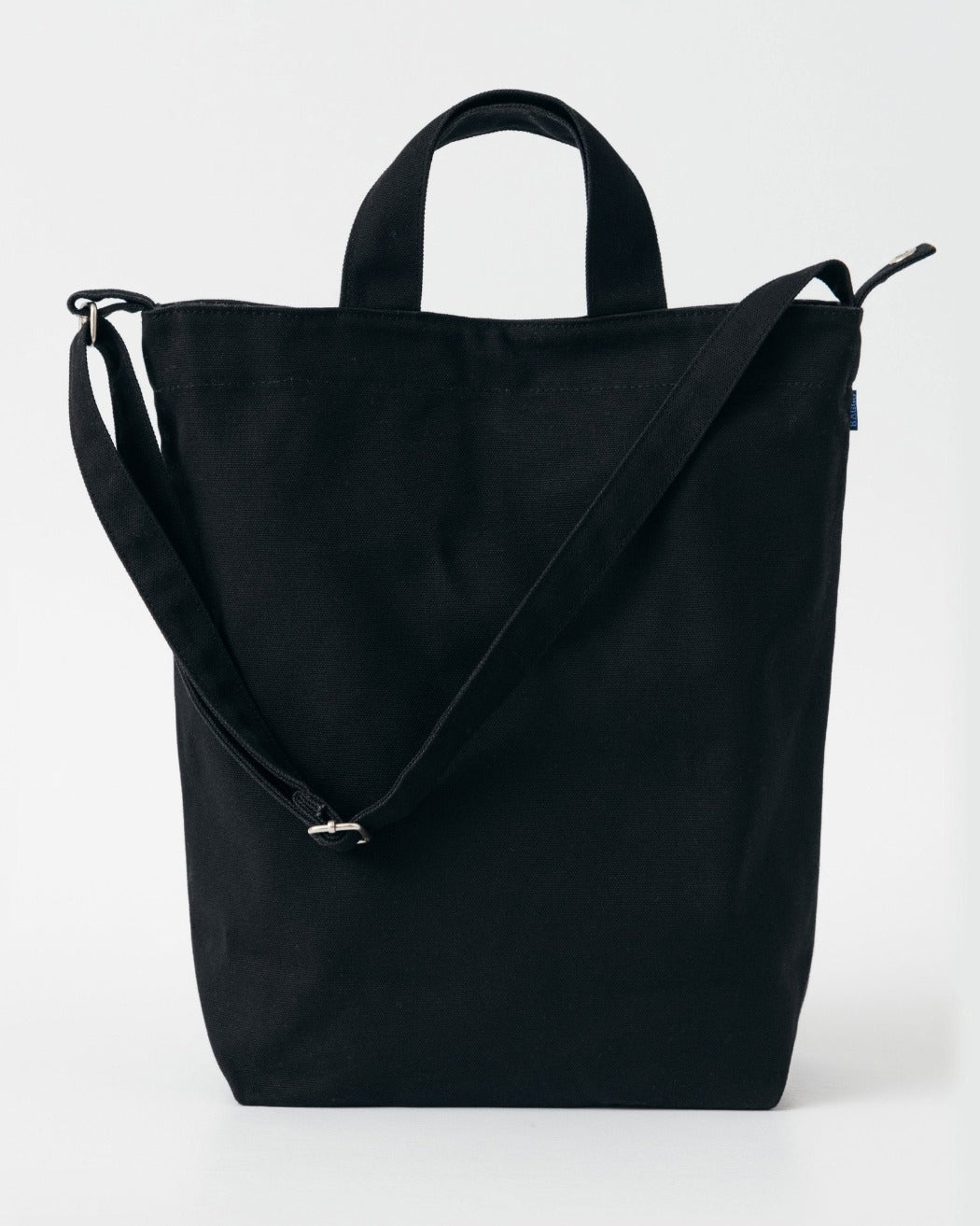 Baggu Duck Bag Black Canvas Cotton Utrecht