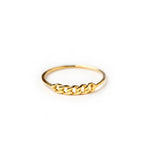 Vibe Harsloef Chainpart Phalange Ring Goldplated