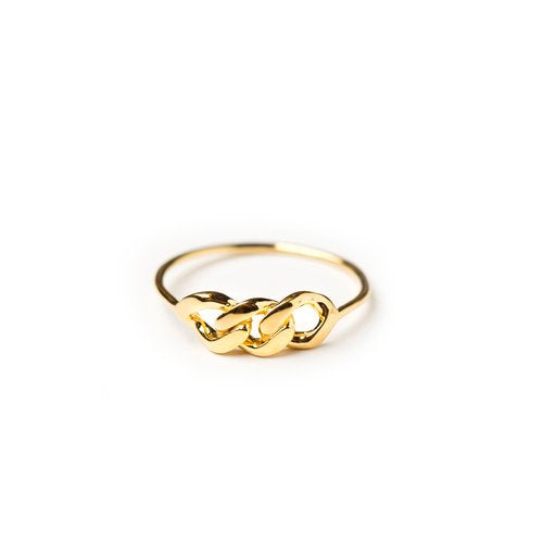 Vibe Harsloef Chainpart Ring Gold