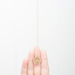 A TOTEM OF protection Amulet Necklace Goldplated