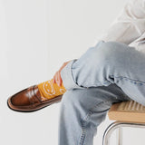 Baggu Crew Sock Marigold Happy Bamboo