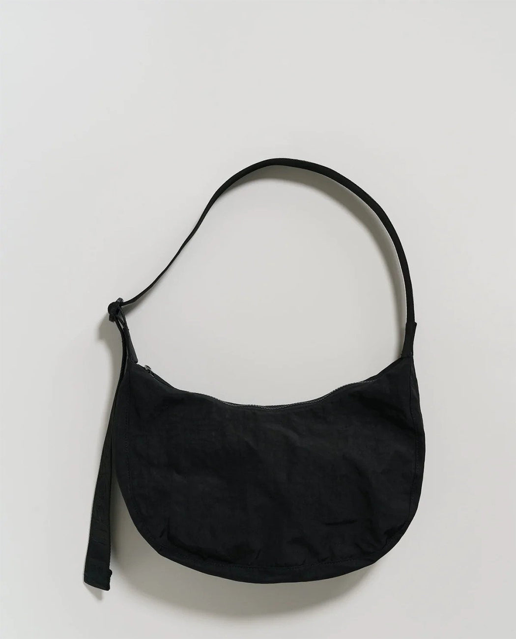 Baggu Medium Nylon Crescent Bag Black Recycled