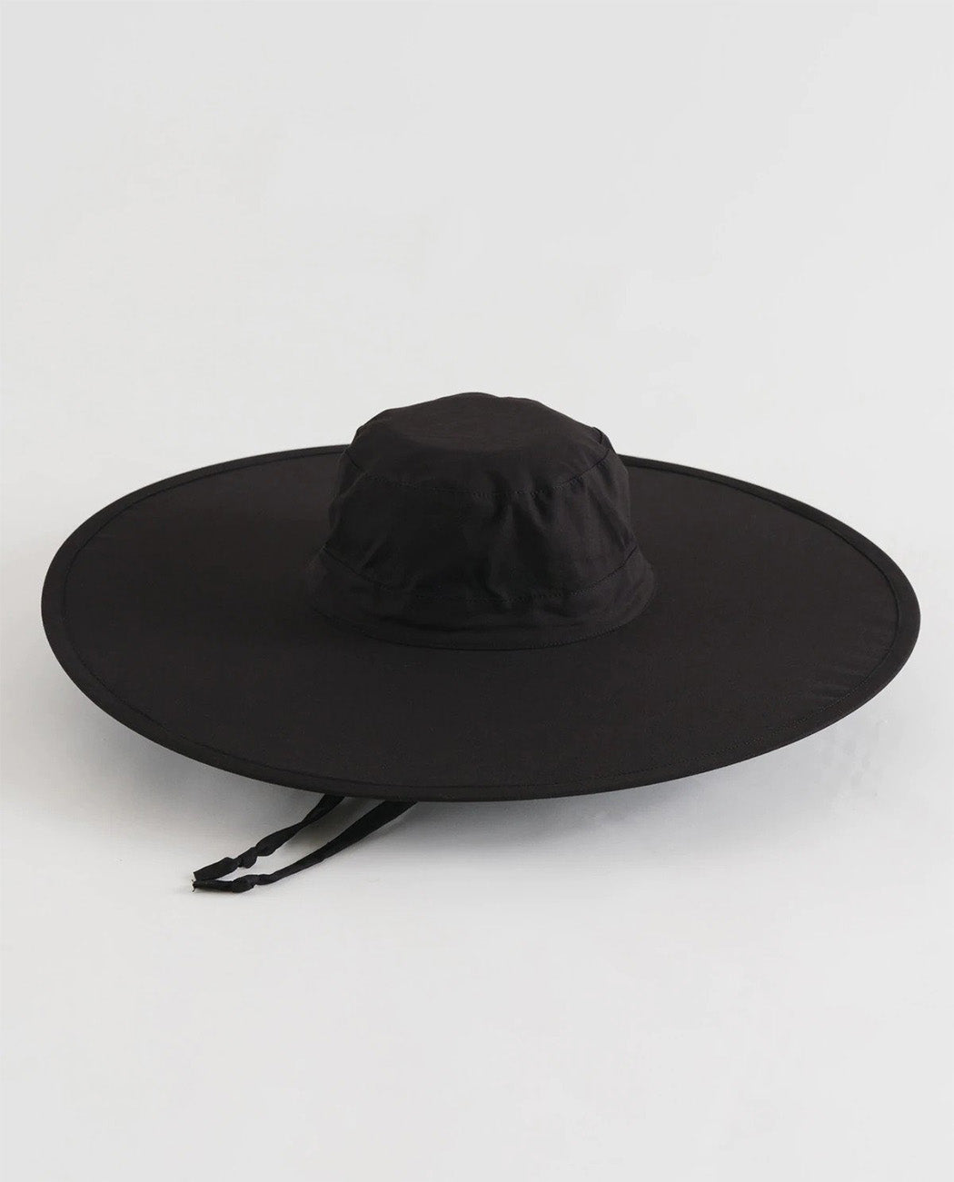 Packable Sun Hat: Black