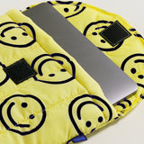 Baggu Puffy Laptop Sleeve 13 inch 16 yellow happy Utrecht Nederland europe