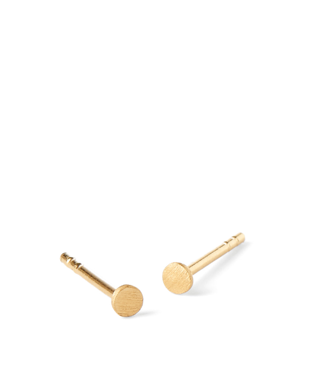 Pernille Corydon Micro Coin Earstuds Gold