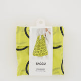 Baggu Nederland Yellow Happy Smiley reusable shopper bag
